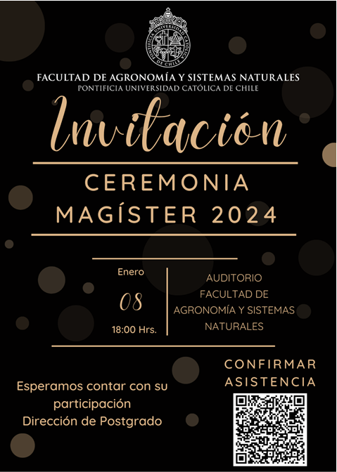 Ceremonia graduación magísteres 2024